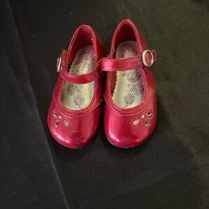 Red Mary Jane Kids Shoes size 5